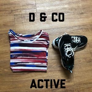 3/$15 D & CO. ACTIVE Tee Size Large